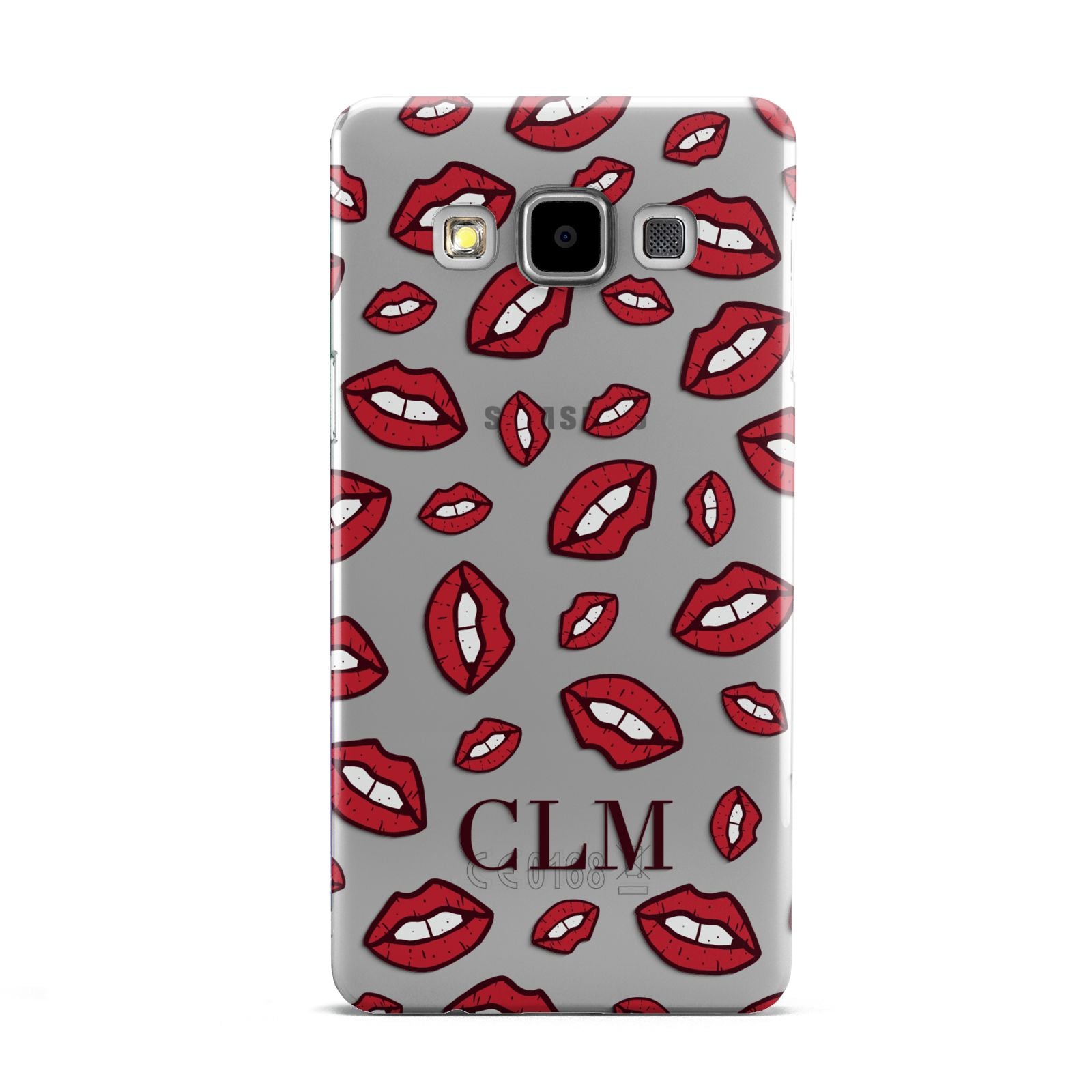 Personalised Lips Initials Samsung Galaxy A5 Case