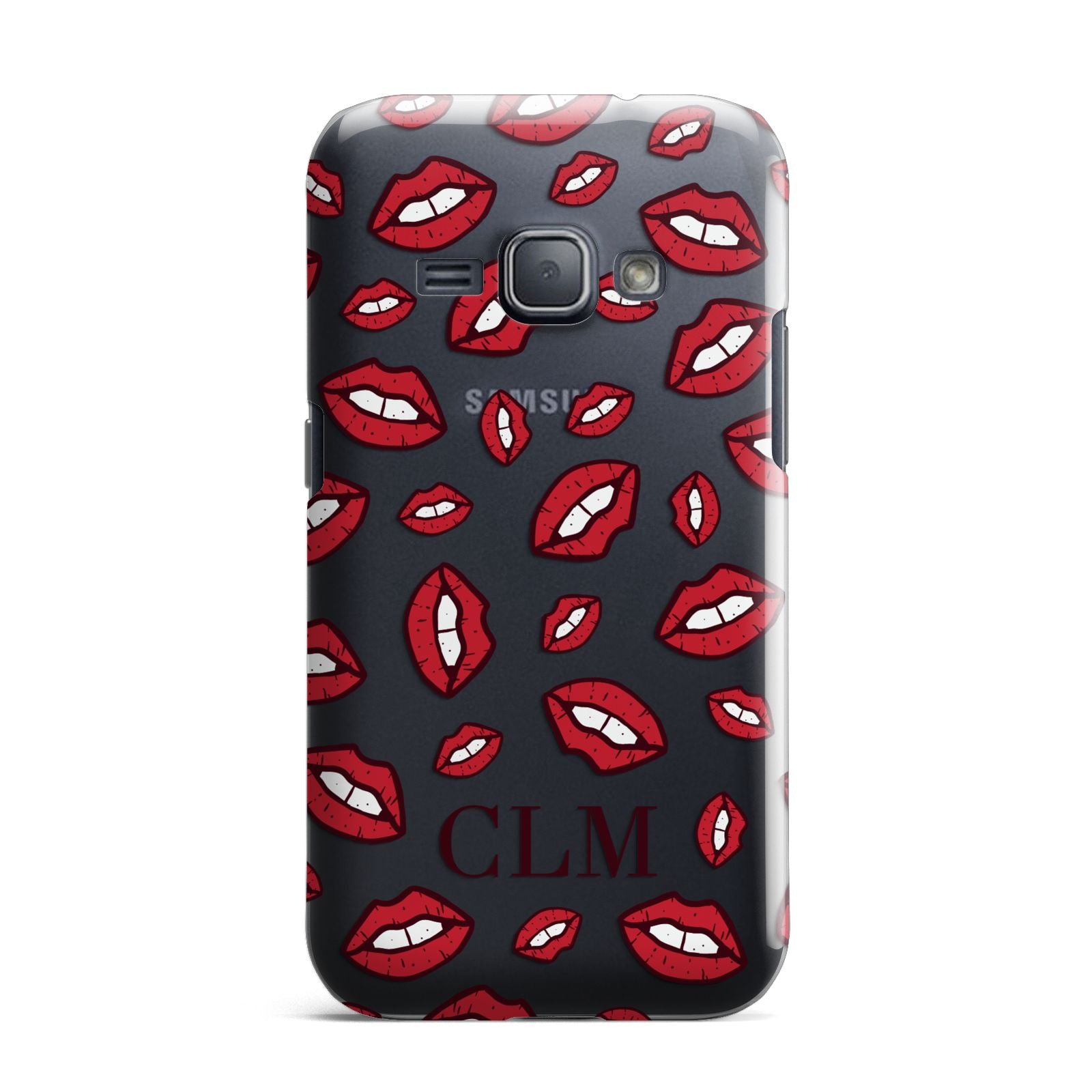 Personalised Lips Initials Samsung Galaxy J1 2016 Case