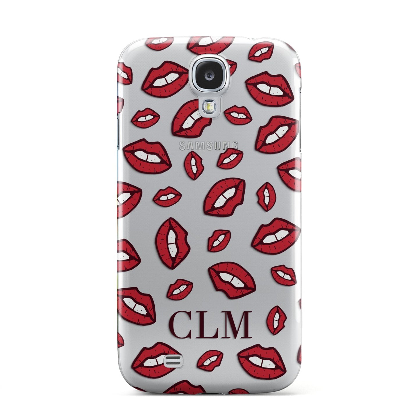 Personalised Lips Initials Samsung Galaxy S4 Case