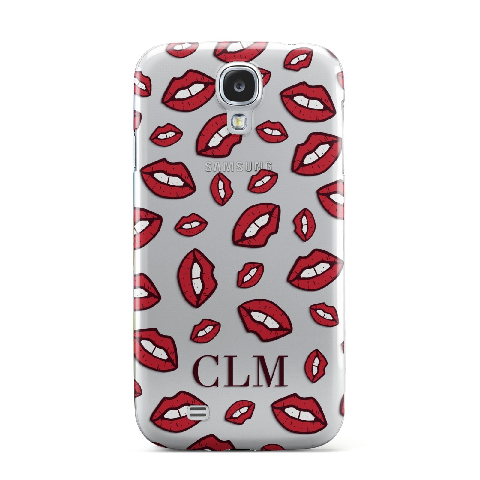 Personalised Lips Initials Samsung Galaxy S4 Case