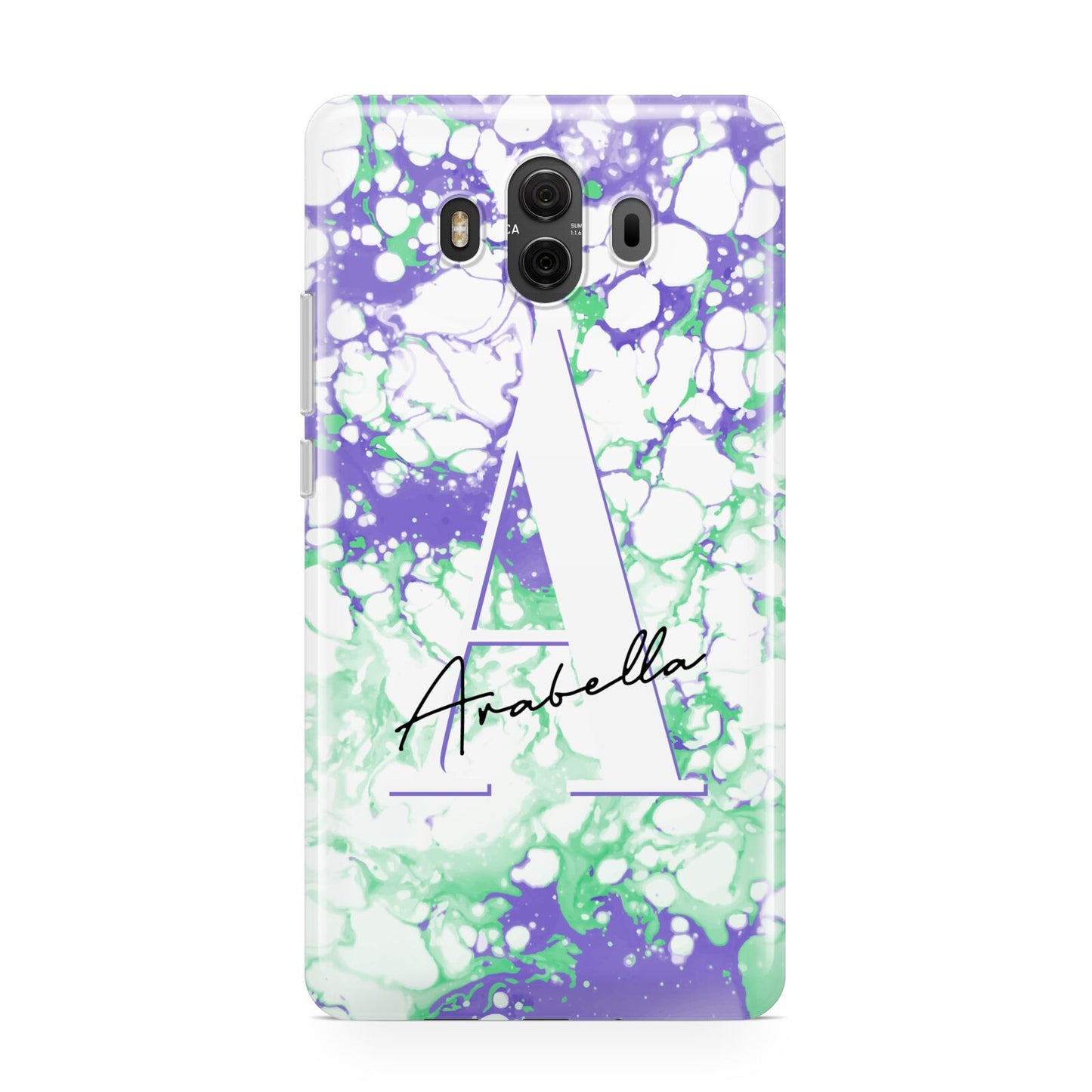 Personalised Liquid Marble Huawei Mate 10 Protective Phone Case