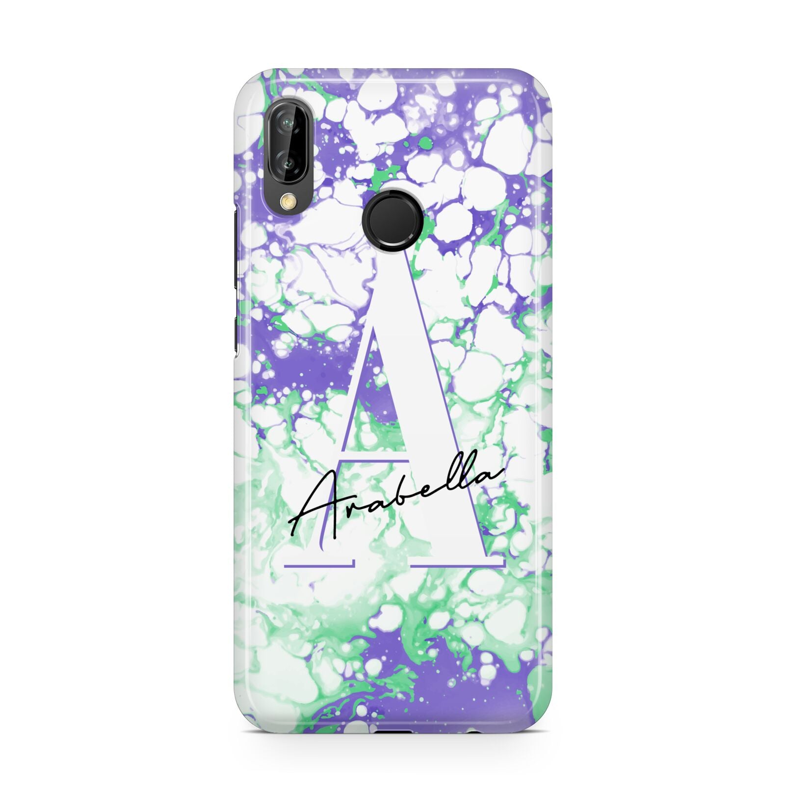 Personalised Liquid Marble Huawei P20 Lite Phone Case