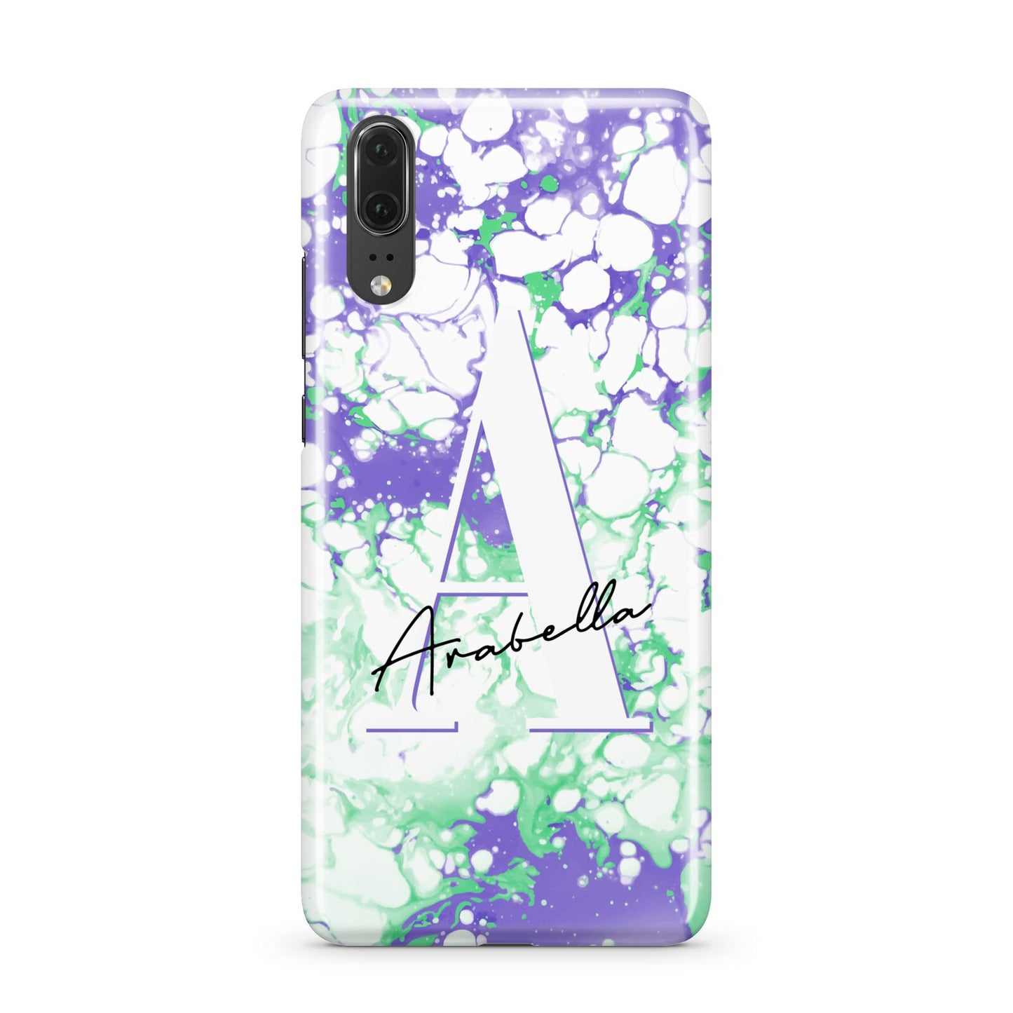 Personalised Liquid Marble Huawei P20 Phone Case