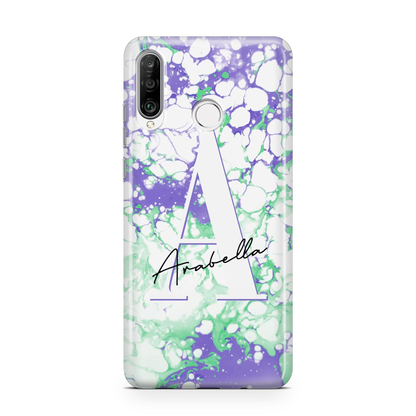 Personalised Liquid Marble Huawei P30 Lite Phone Case