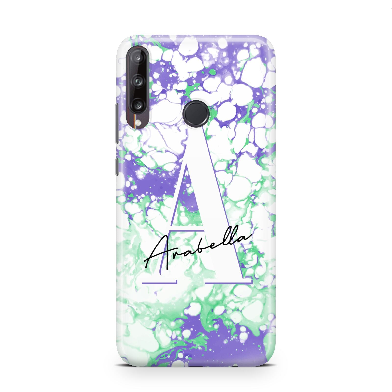 Personalised Liquid Marble Huawei P40 Lite E Phone Case