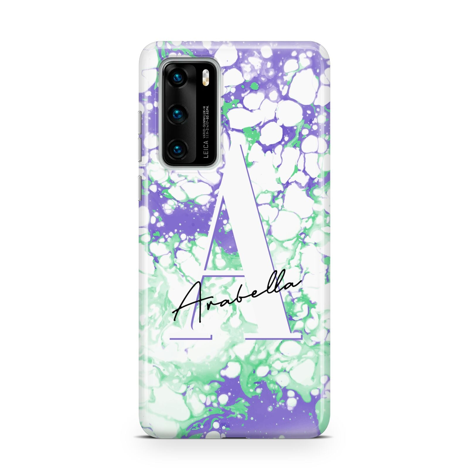 Personalised Liquid Marble Huawei P40 Phone Case