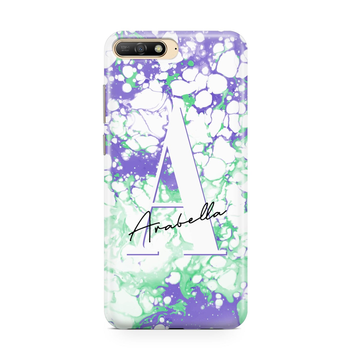 Personalised Liquid Marble Huawei Y6 2018