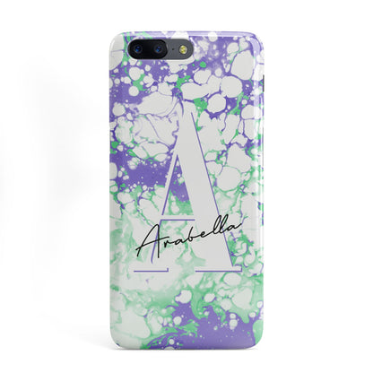 Personalised Liquid Marble OnePlus Case