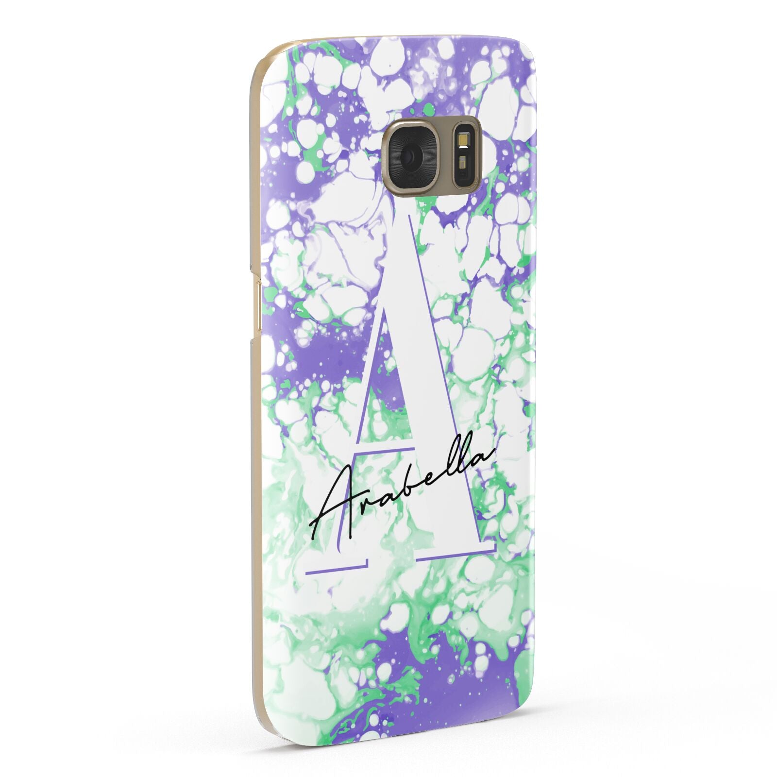 Personalised Liquid Marble Samsung Galaxy Case Fourty Five Degrees