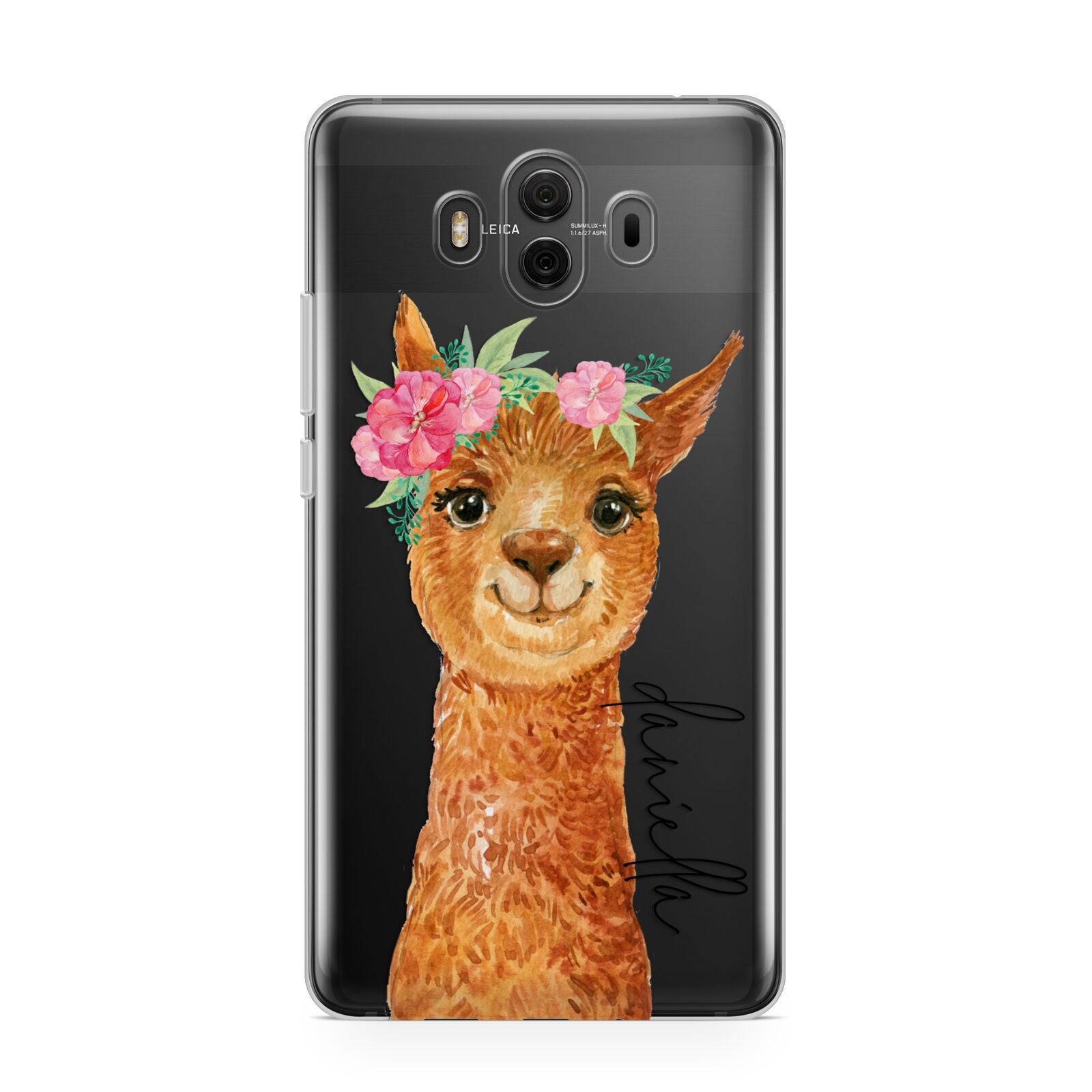 Personalised Llama Huawei Mate 10 Protective Phone Case