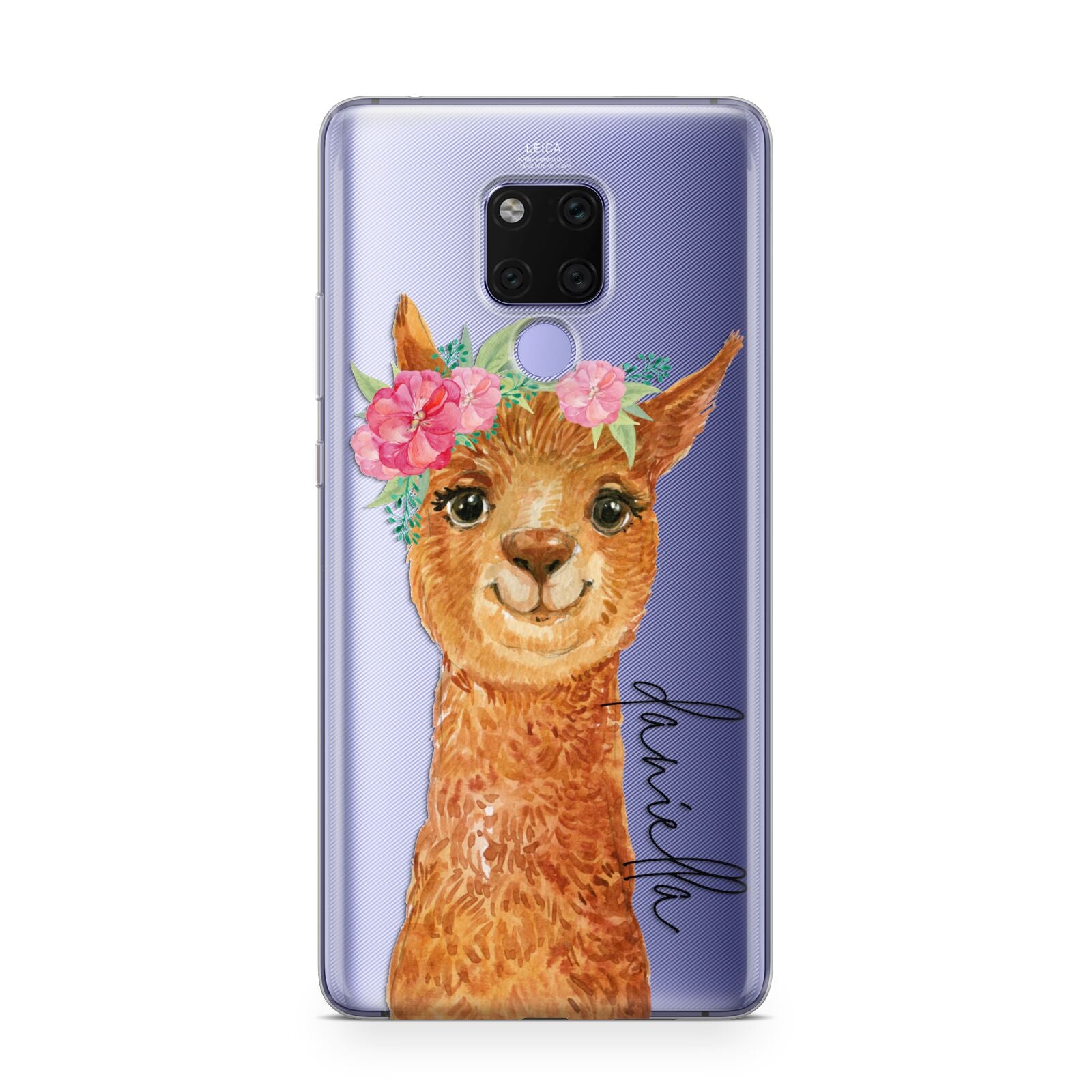 Personalised Llama Huawei Mate 20X Phone Case