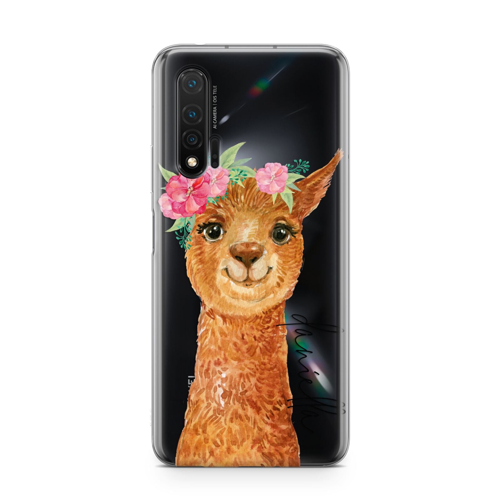 Personalised Llama Huawei Nova 6 Phone Case