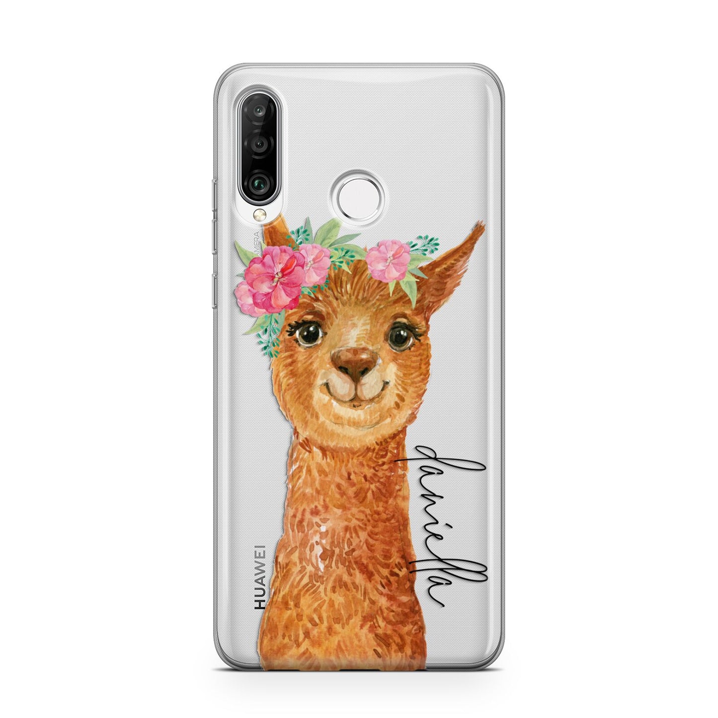 Personalised Llama Huawei P30 Lite Phone Case