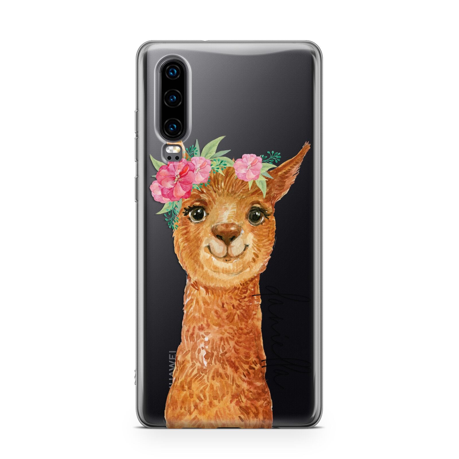 Personalised Llama Huawei P30 Phone Case