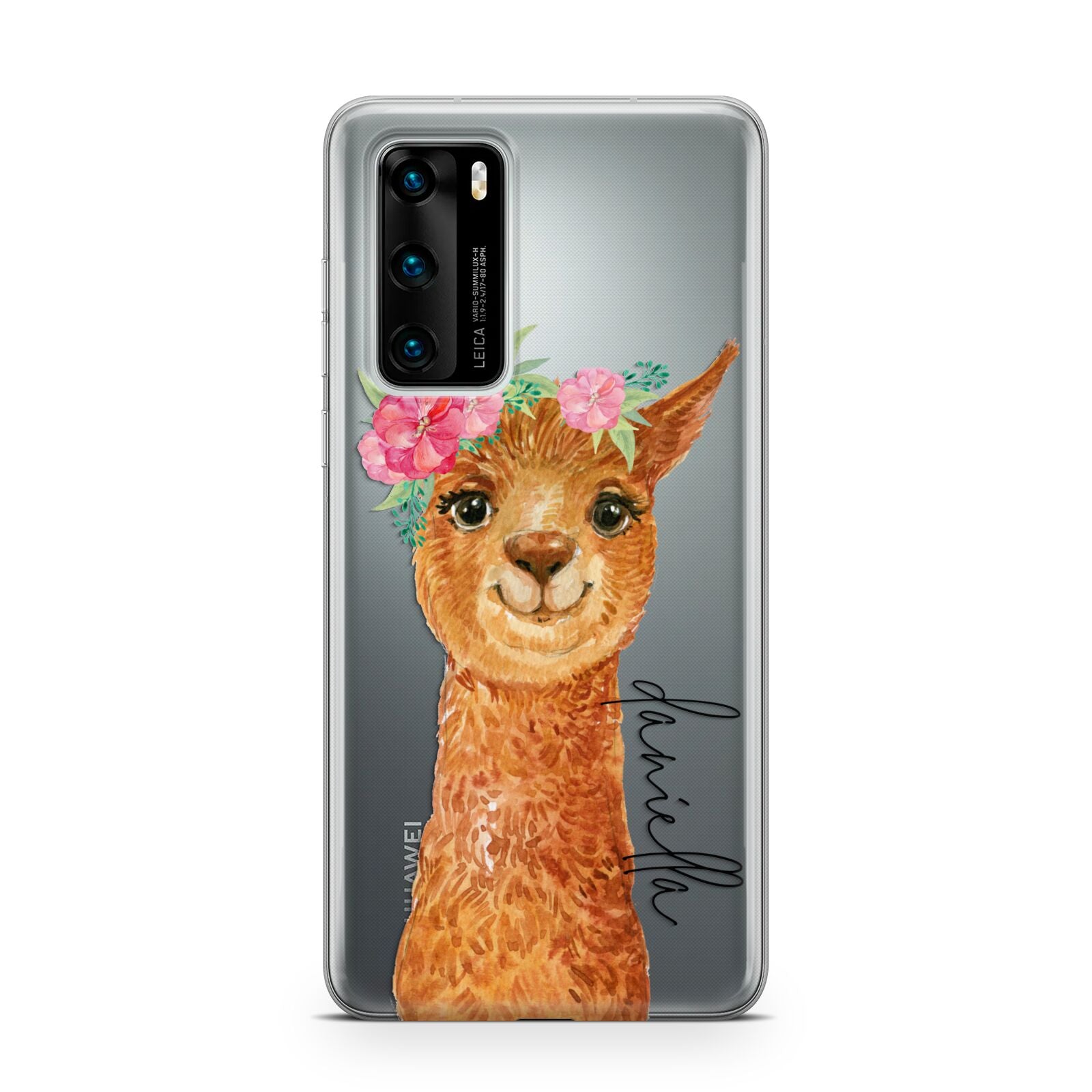 Personalised Llama Huawei P40 Phone Case