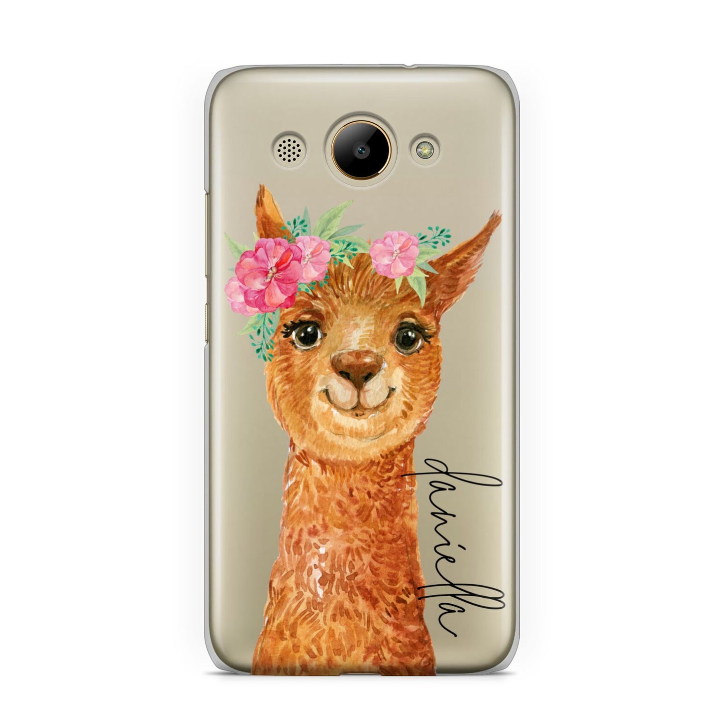 Personalised Llama Huawei Y3 2017