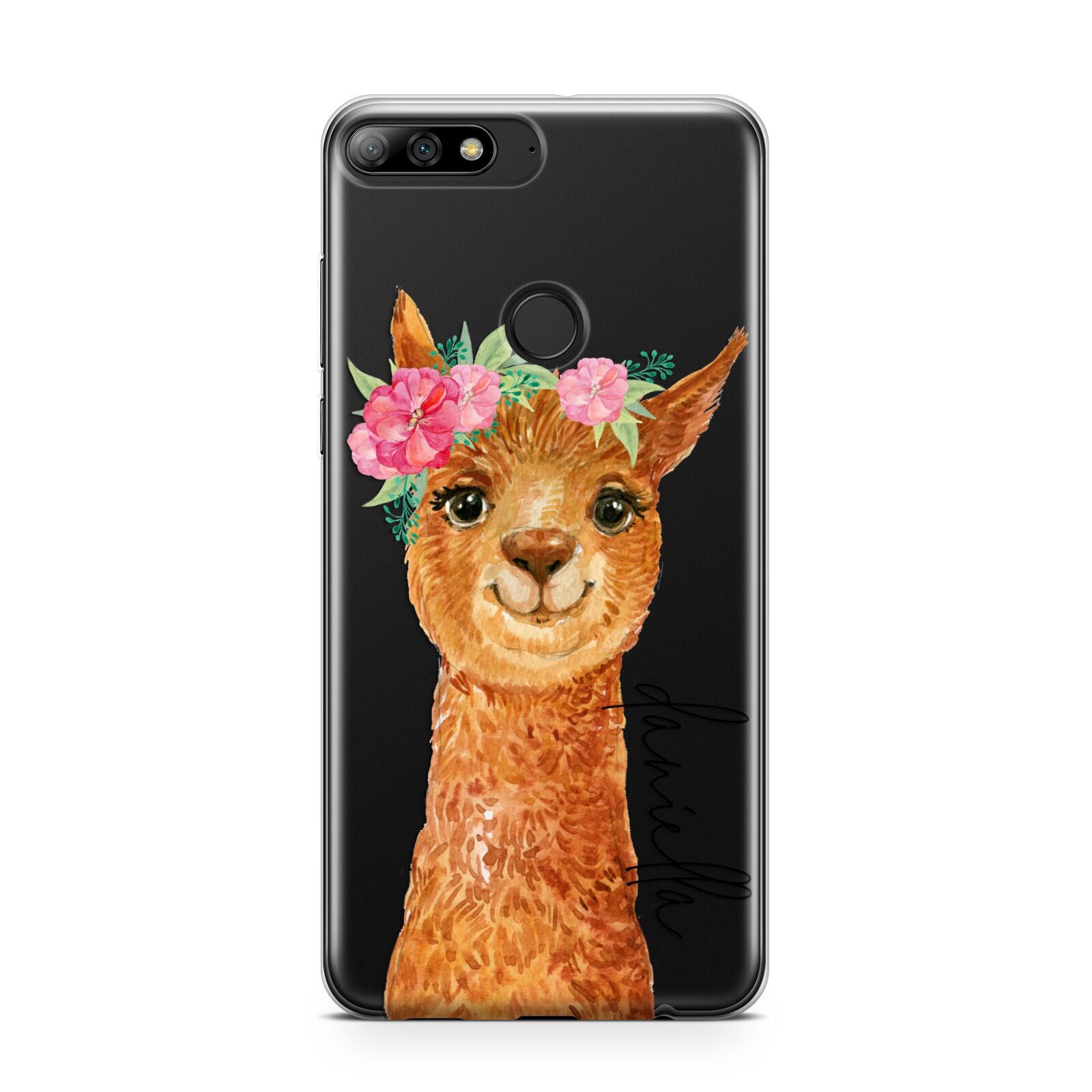 Personalised Llama Huawei Y7 2018