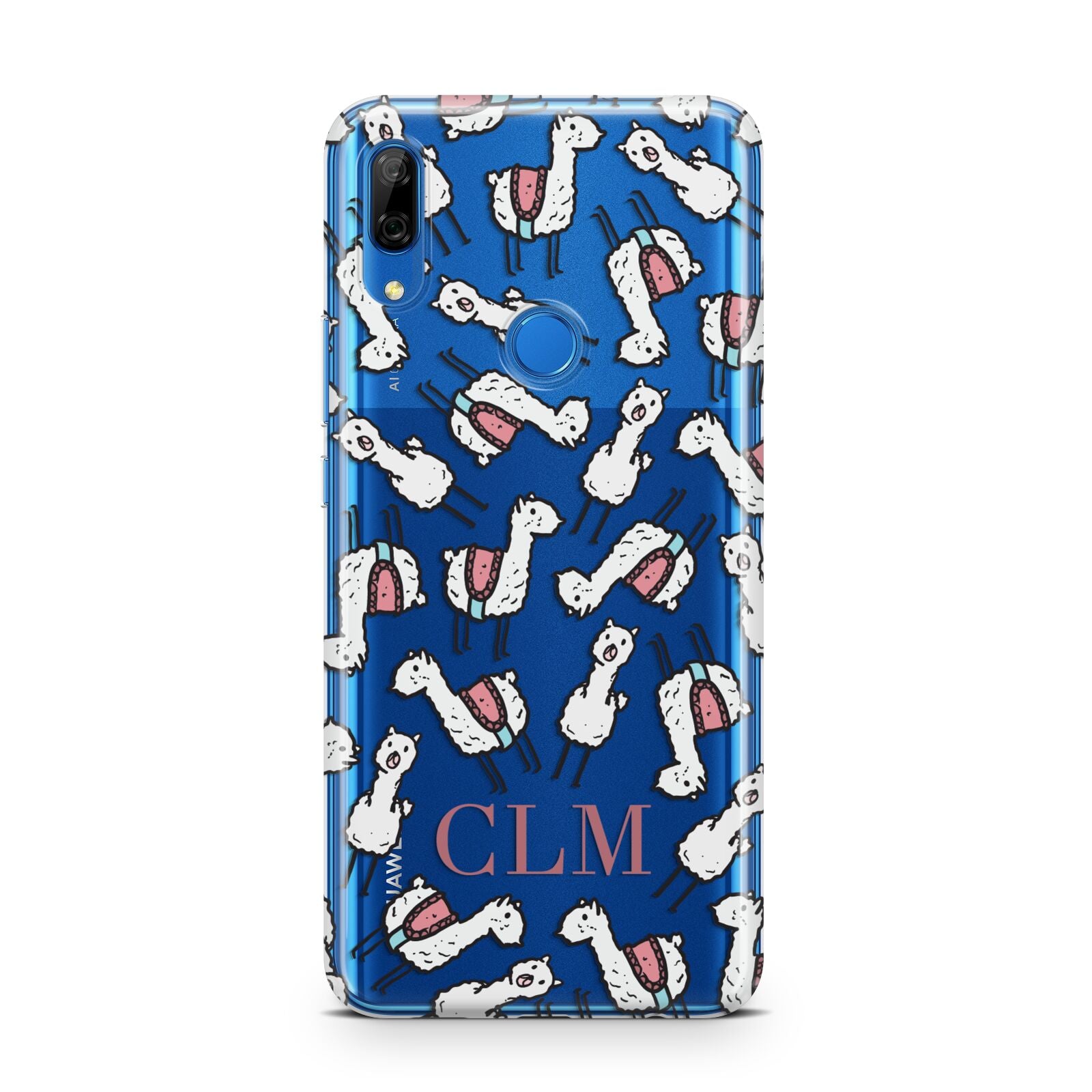 Personalised Llama Initials Monogram Huawei P Smart Z