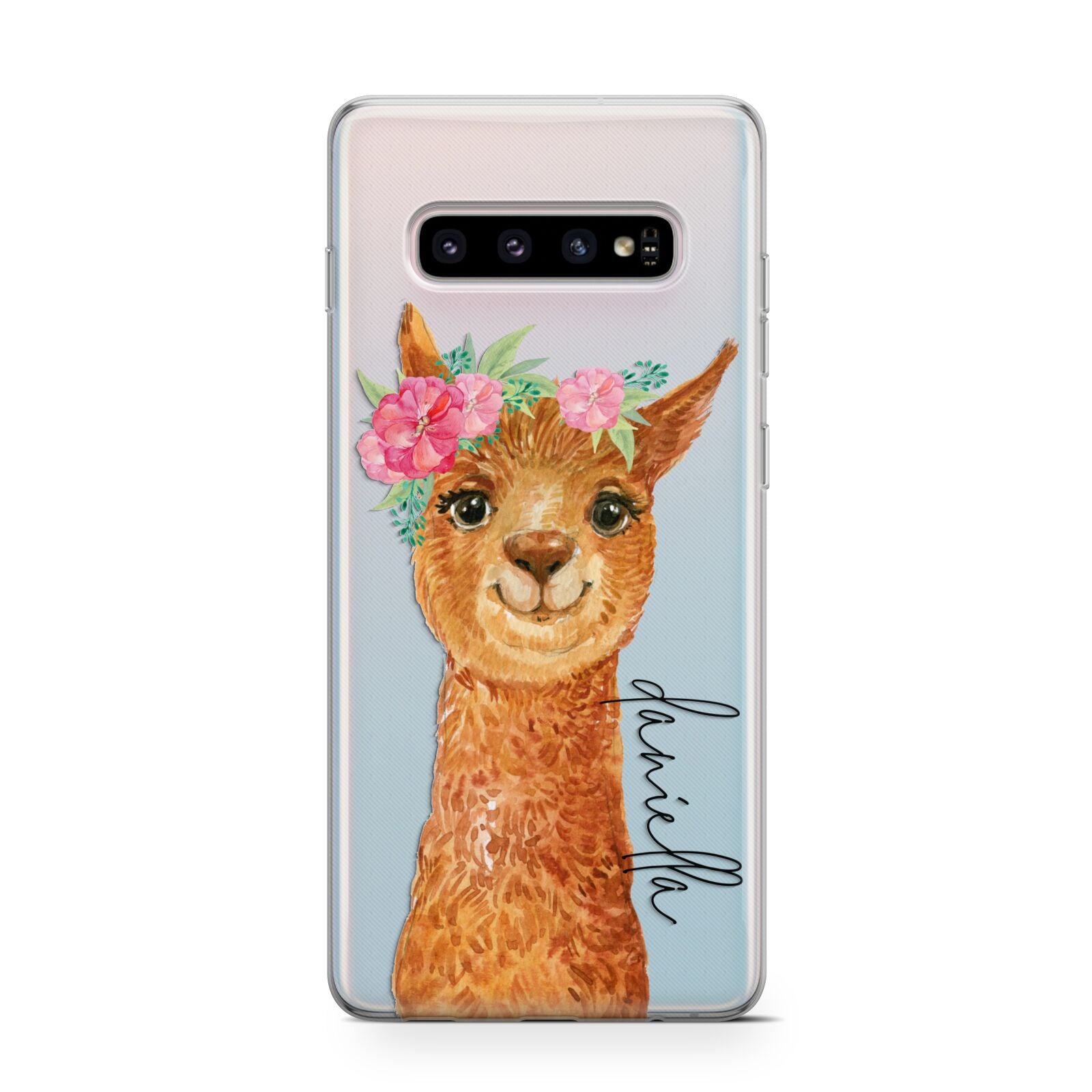 Personalised Llama Protective Samsung Galaxy Case