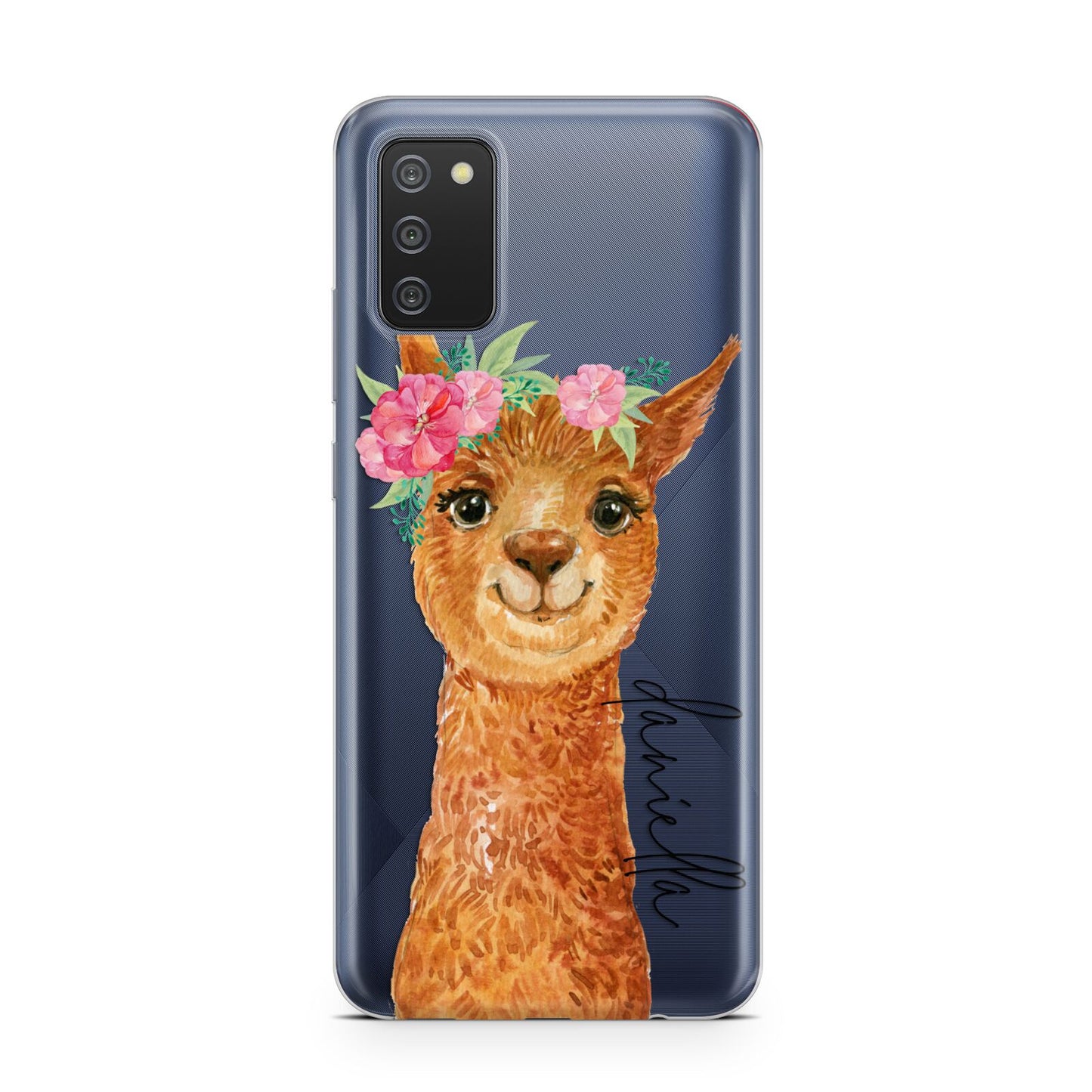 Personalised Llama Samsung A02s Case