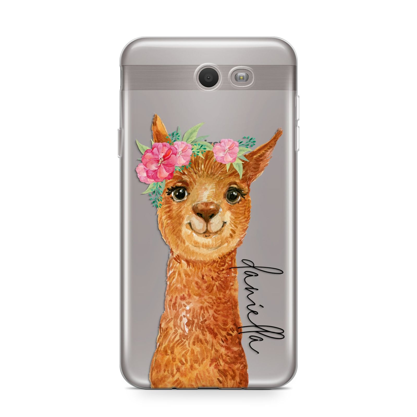 Personalised Llama Samsung Galaxy J7 2017 Case