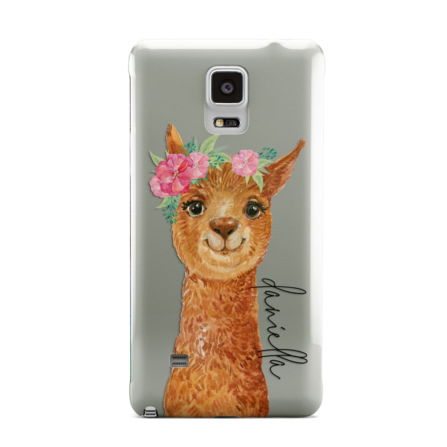 Personalised Llama Samsung Galaxy Note 4 Case