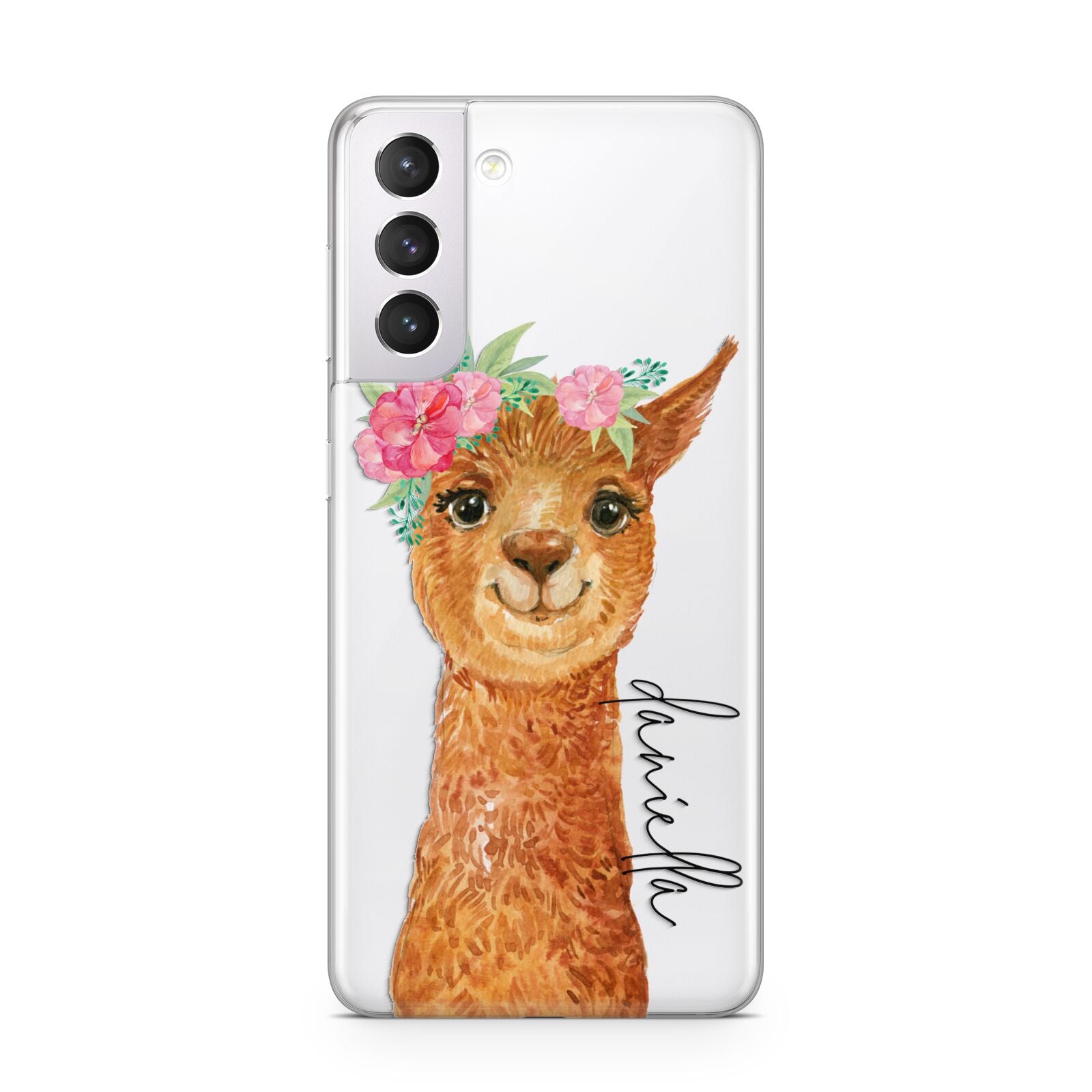 Personalised Llama Samsung S21 Case