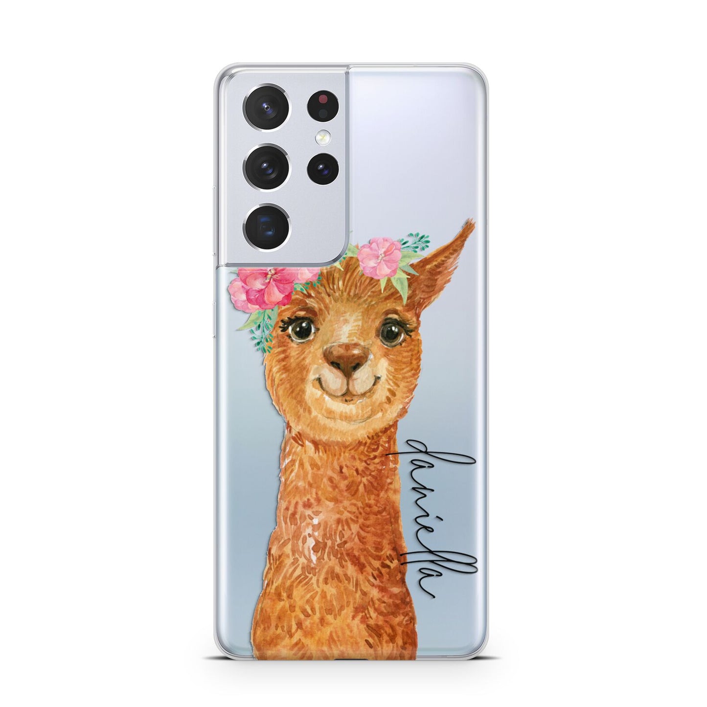 Personalised Llama Samsung S21 Ultra Case