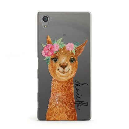 Personalised Llama Sony Xperia Case