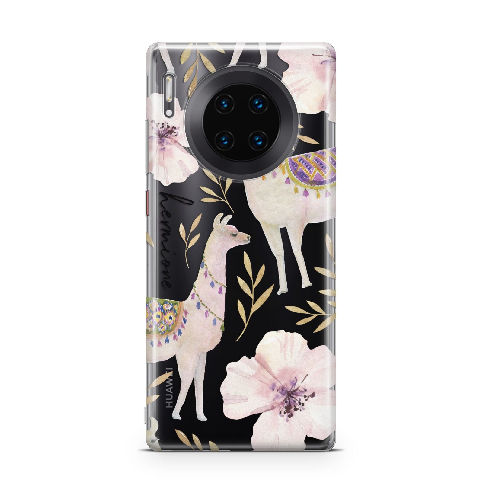 Personalised Llamas Huawei Mate 30 Pro Phone Case