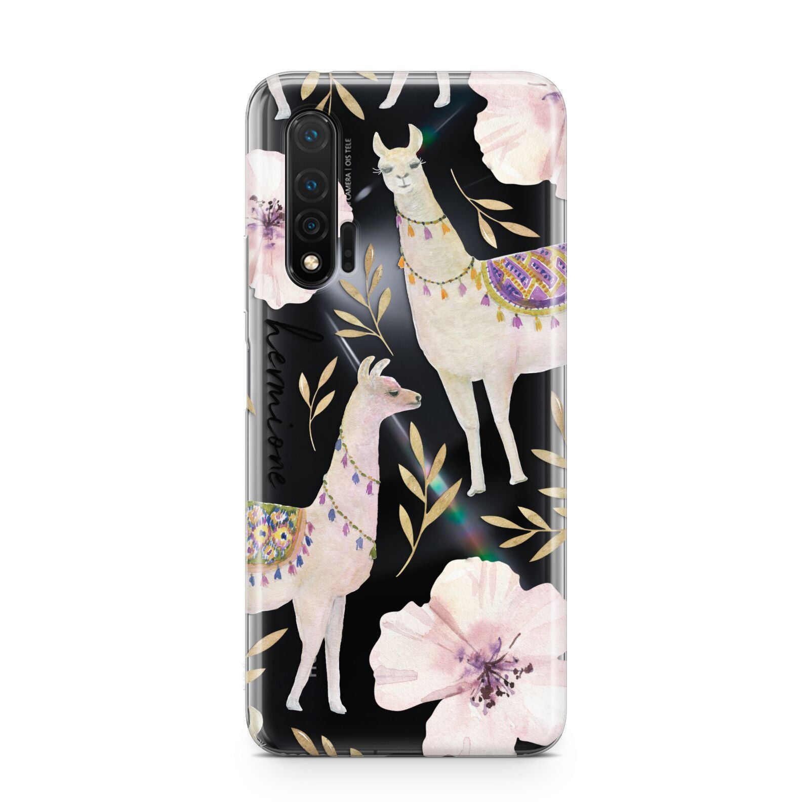 Personalised Llamas Huawei Nova 6 Phone Case