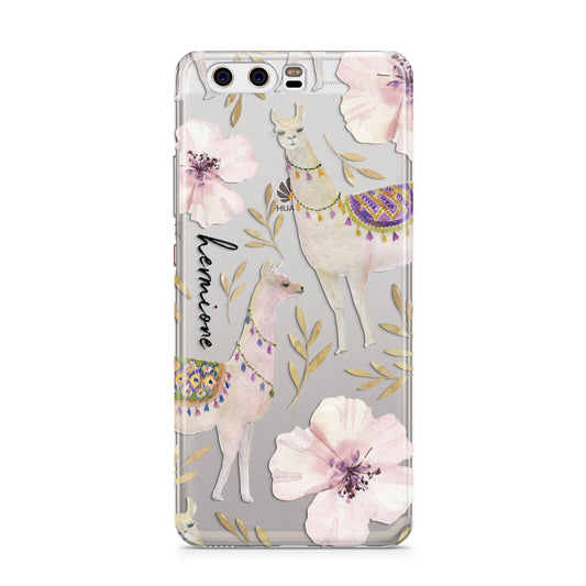 Personalised Llamas Huawei P10 Phone Case