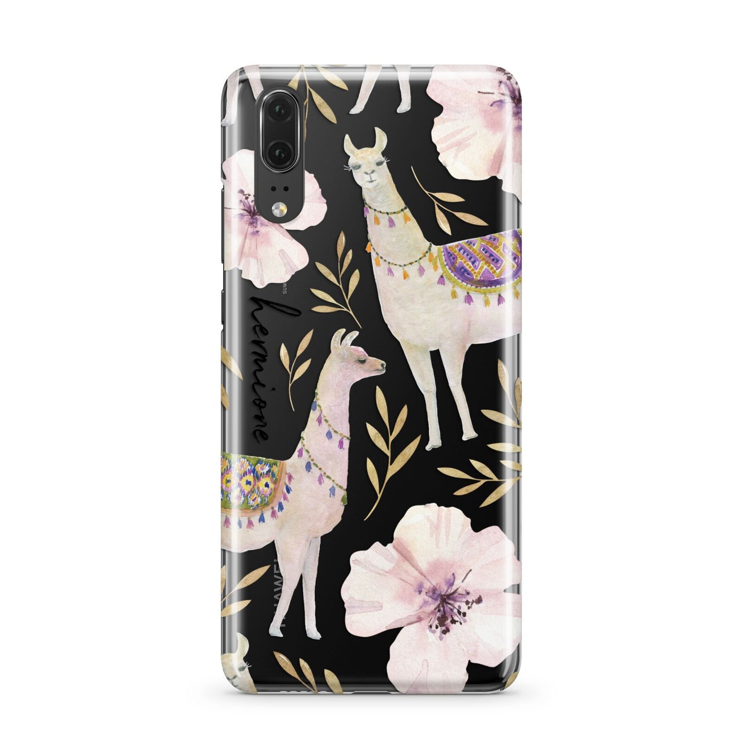 Personalised Llamas Huawei P20 Phone Case