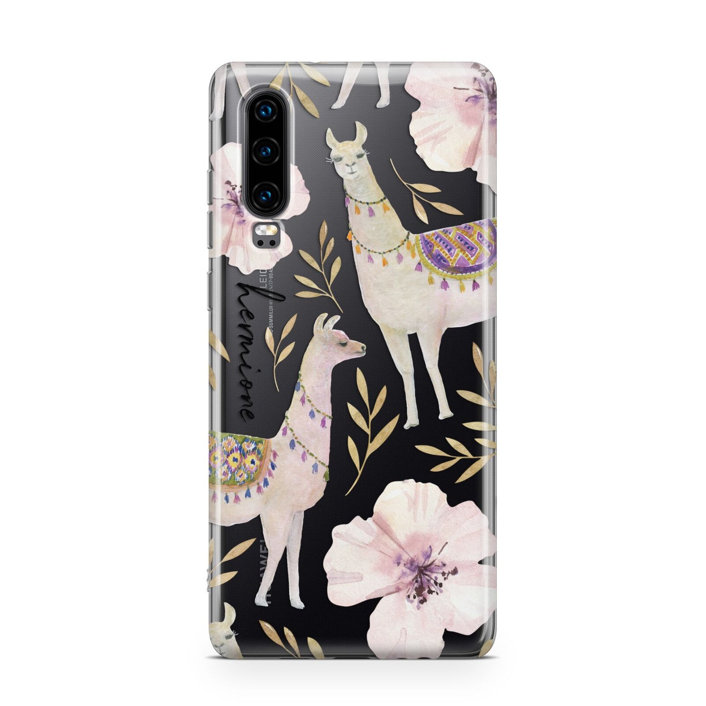 Personalised Llamas Huawei P30 Phone Case