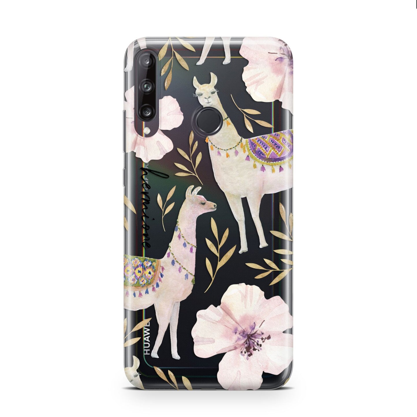 Personalised Llamas Huawei P40 Lite E Phone Case