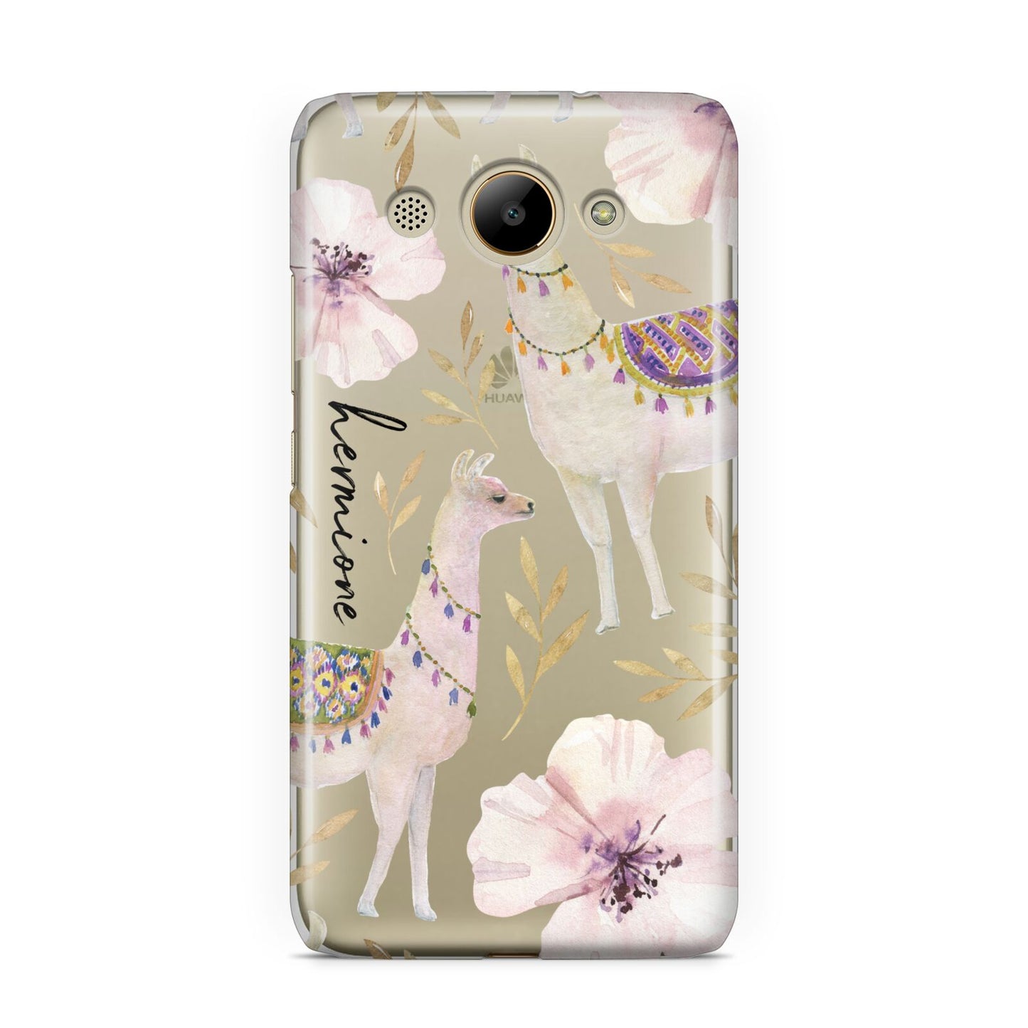 Personalised Llamas Huawei Y3 2017