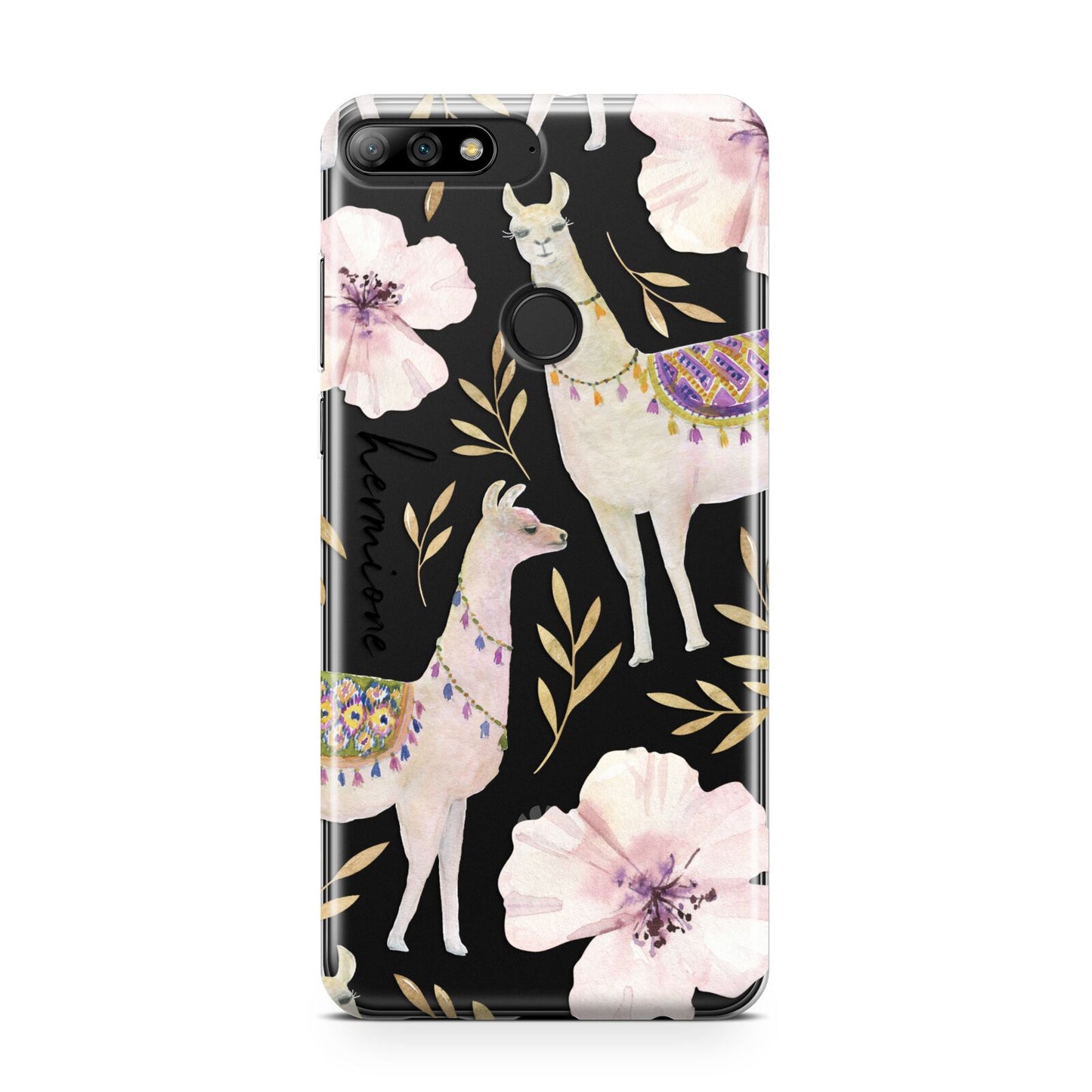 Personalised Llamas Huawei Y7 2018