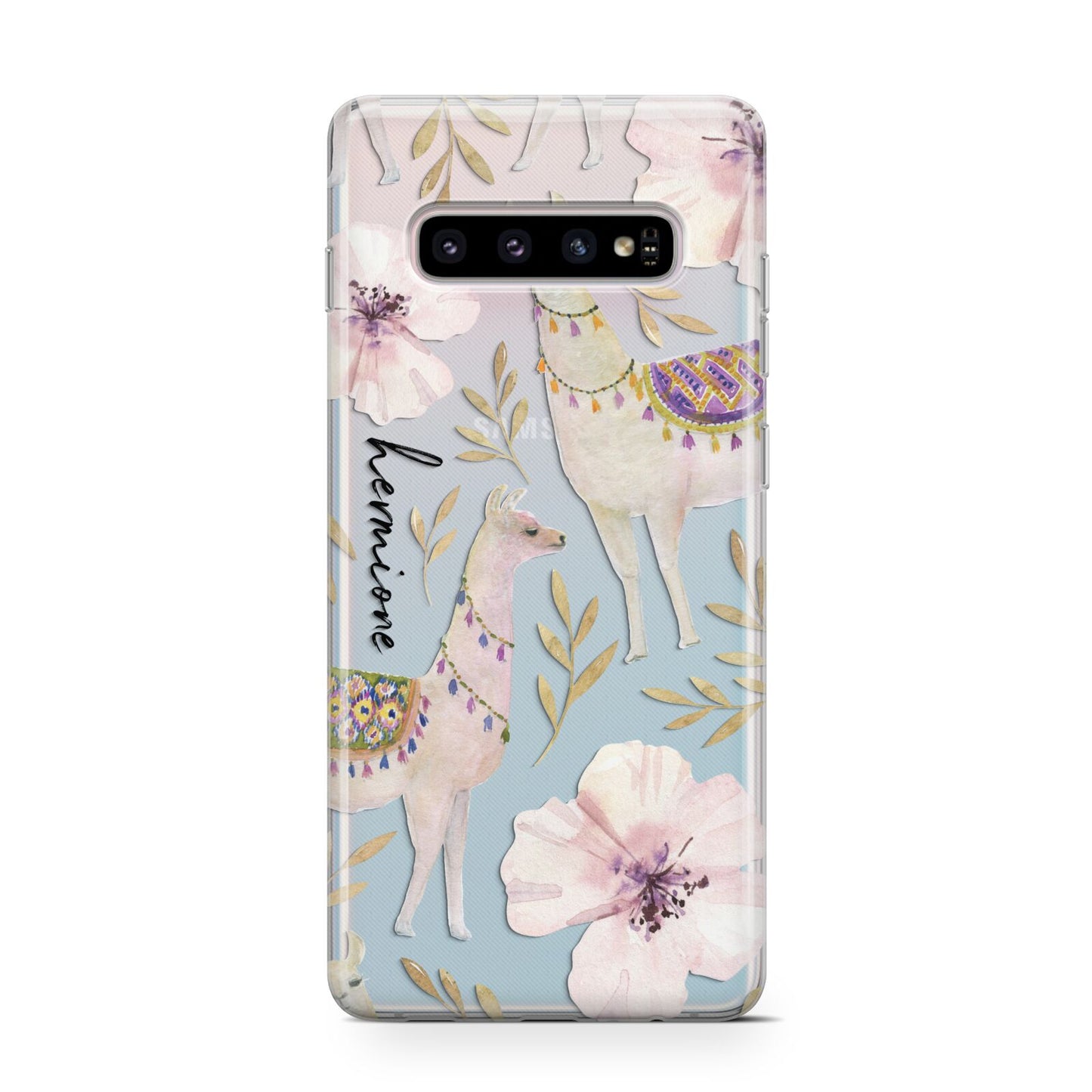 Personalised Llamas Protective Samsung Galaxy Case