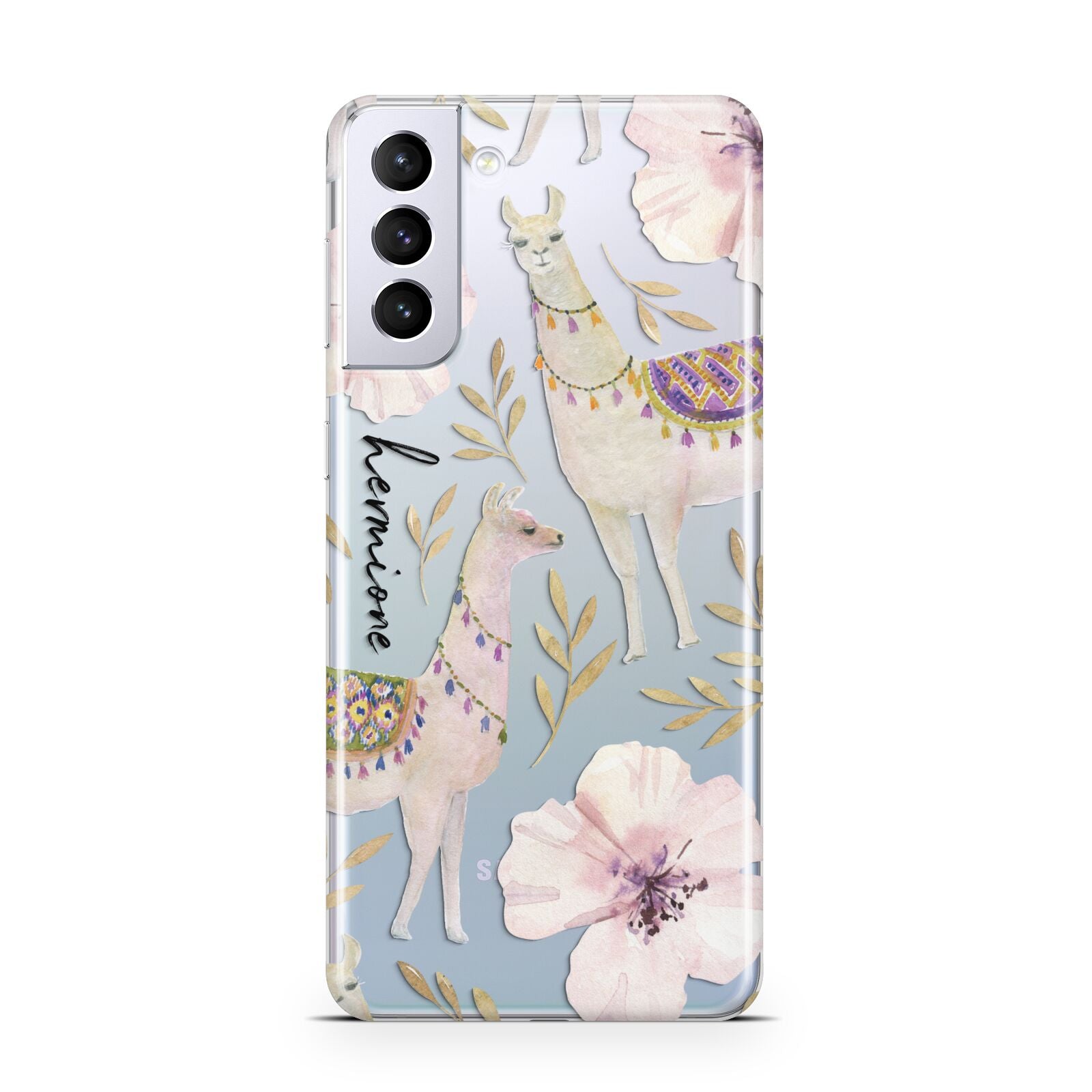 Personalised Llamas Samsung S21 Plus Case