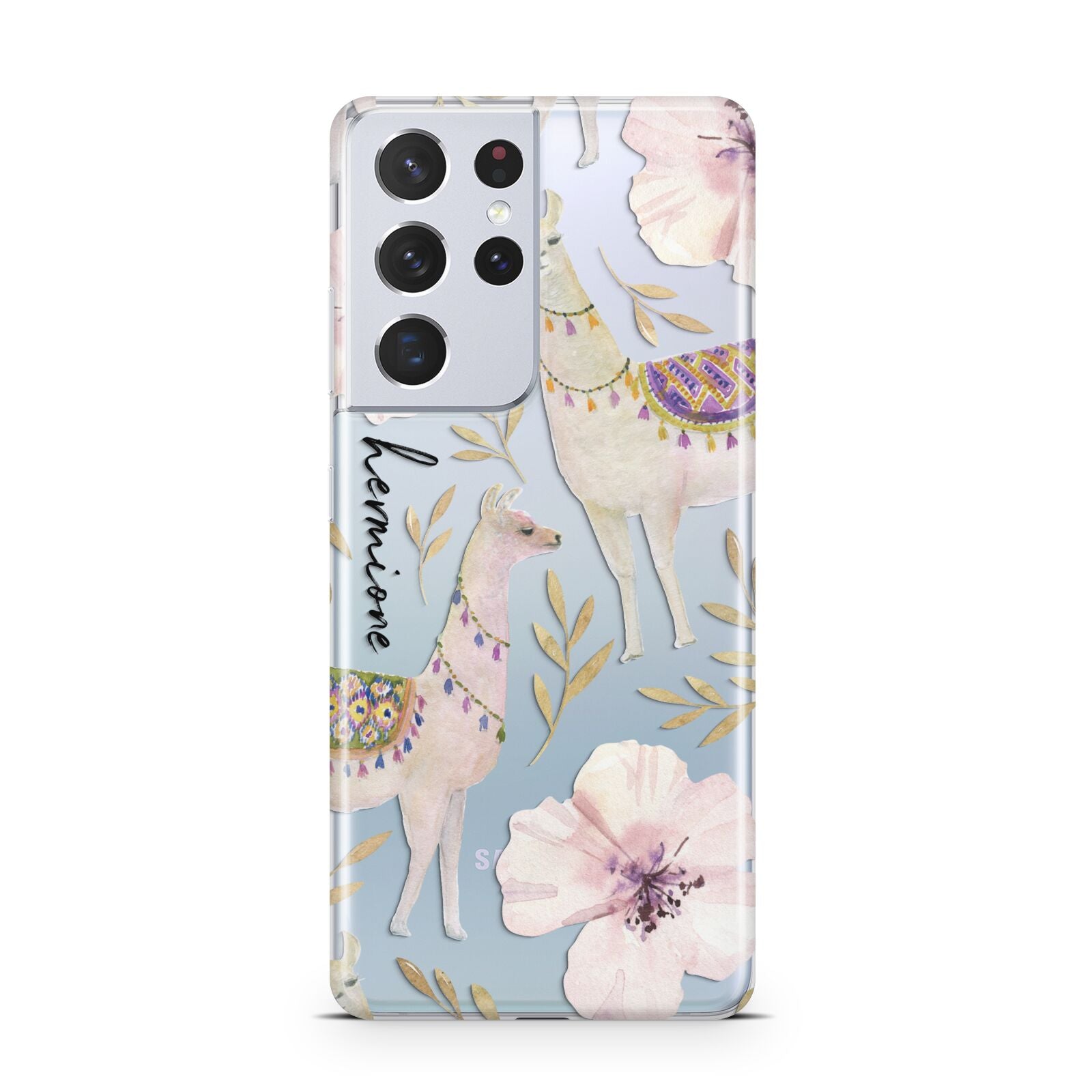 Personalised Llamas Samsung S21 Ultra Case