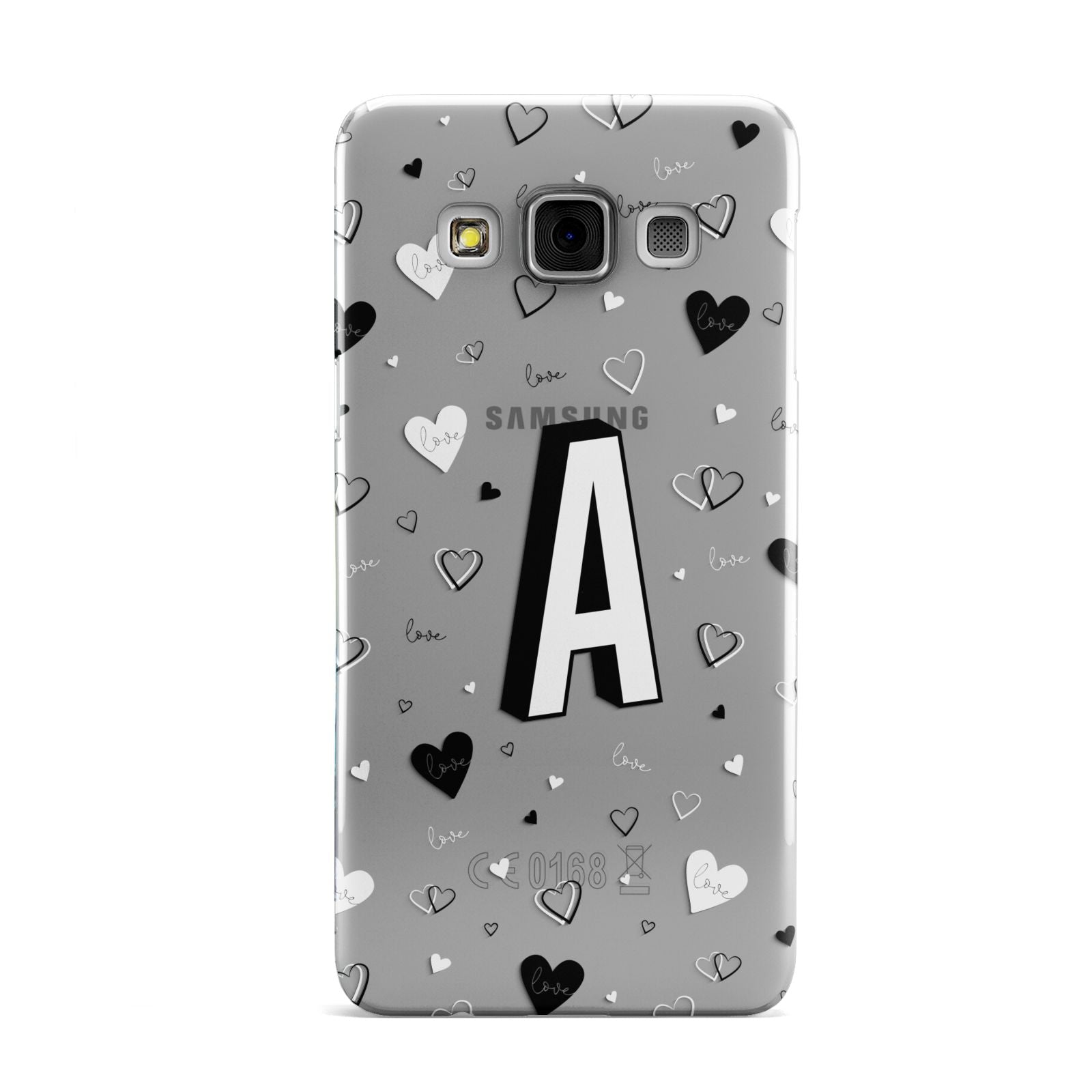 Personalised Love Alphabet Samsung Galaxy A3 Case