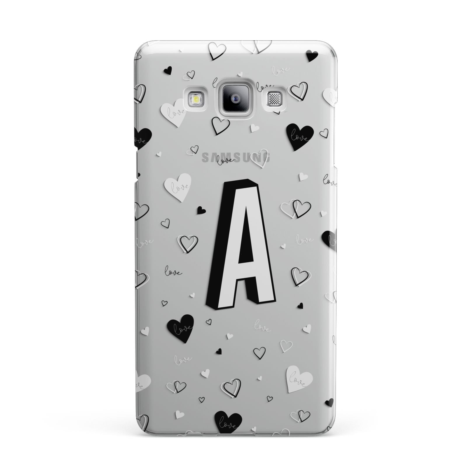 Personalised Love Alphabet Samsung Galaxy A7 2015 Case