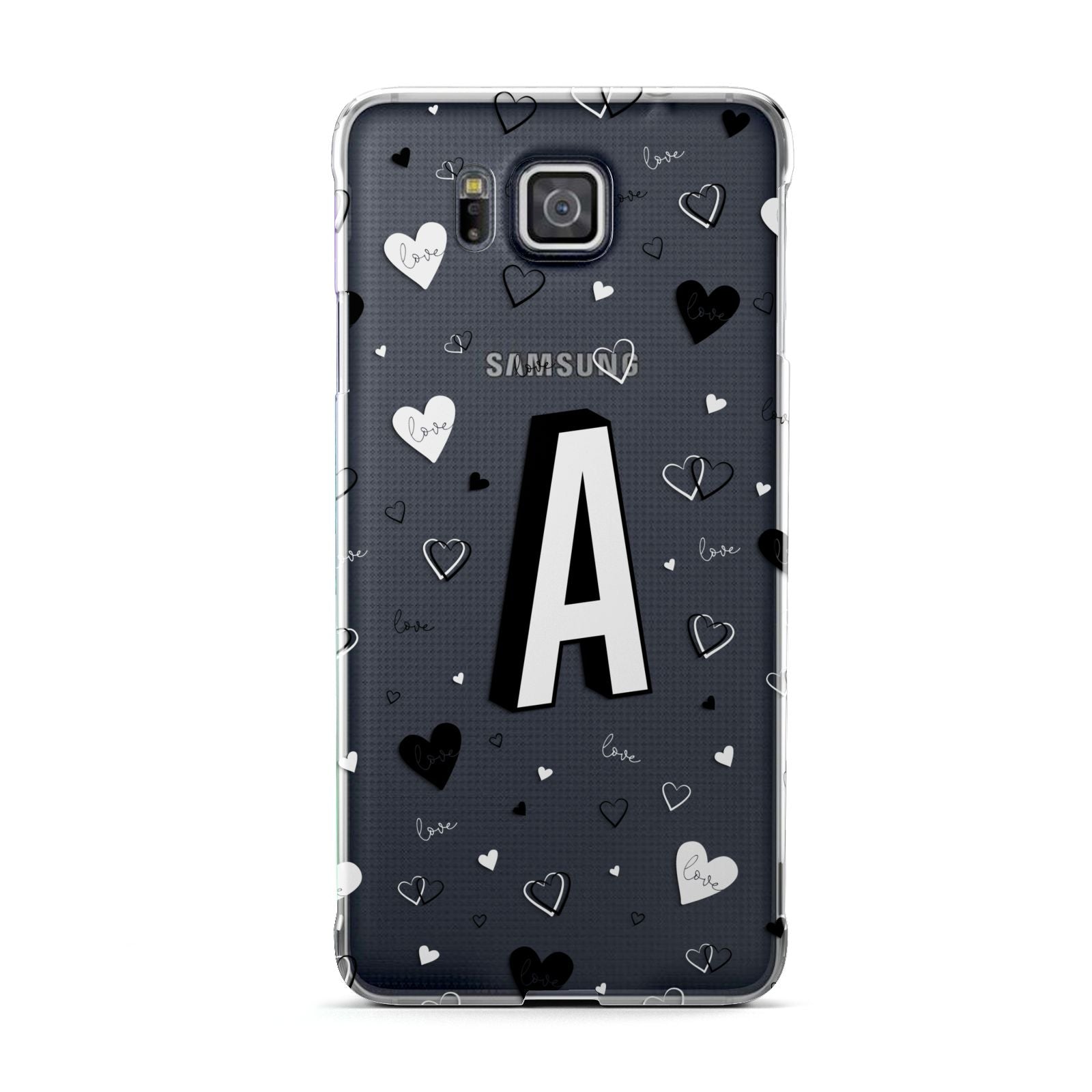 Personalised Love Alphabet Samsung Galaxy Alpha Case