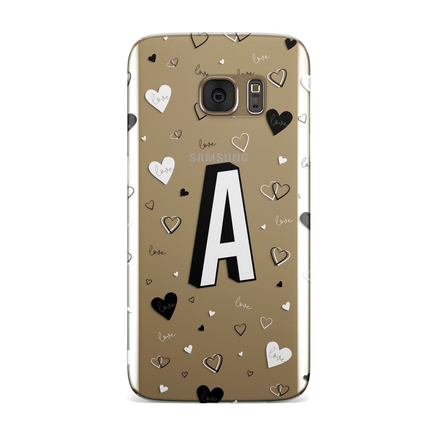 Personalised Love Alphabet Samsung Galaxy Case