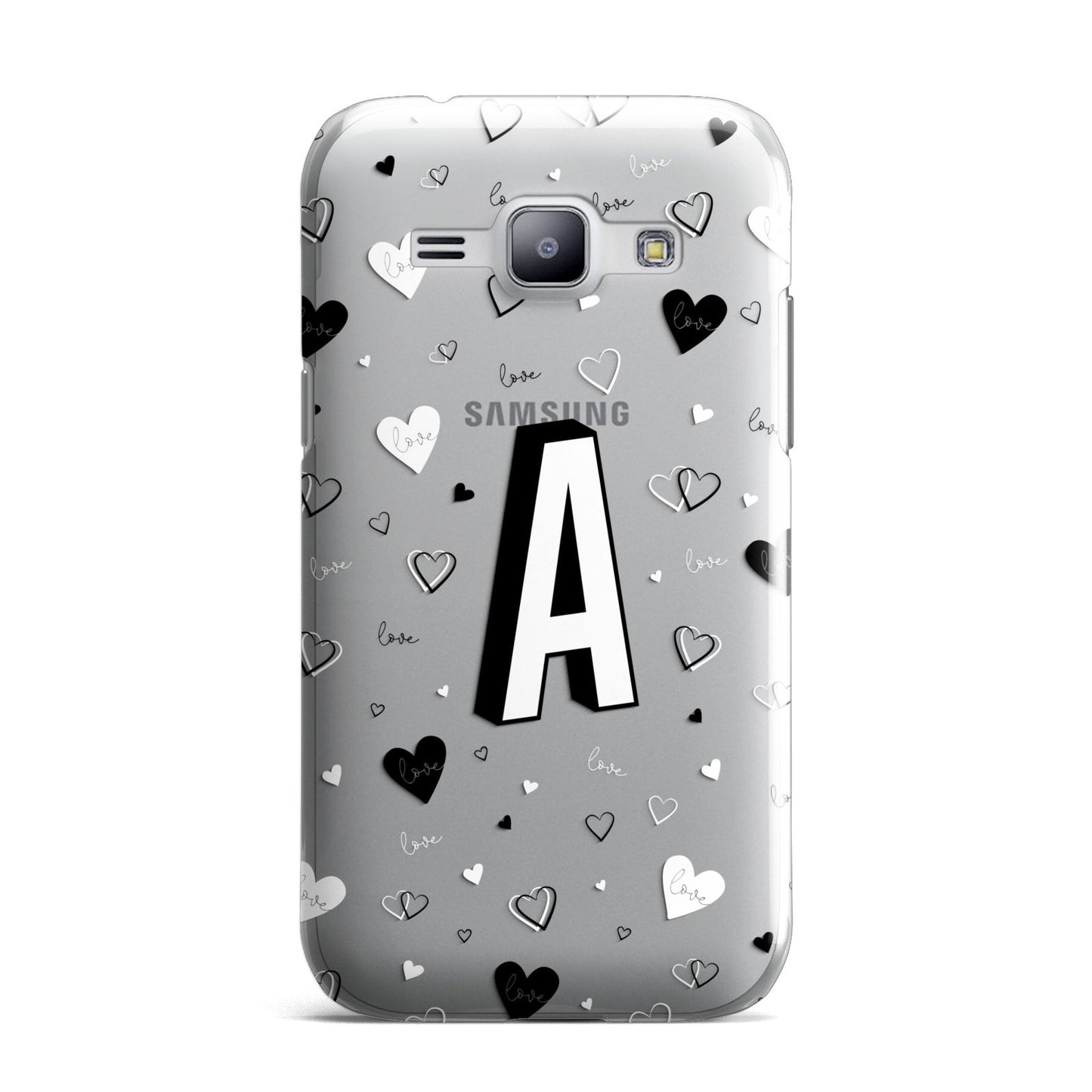 Personalised Love Alphabet Samsung Galaxy J1 2015 Case