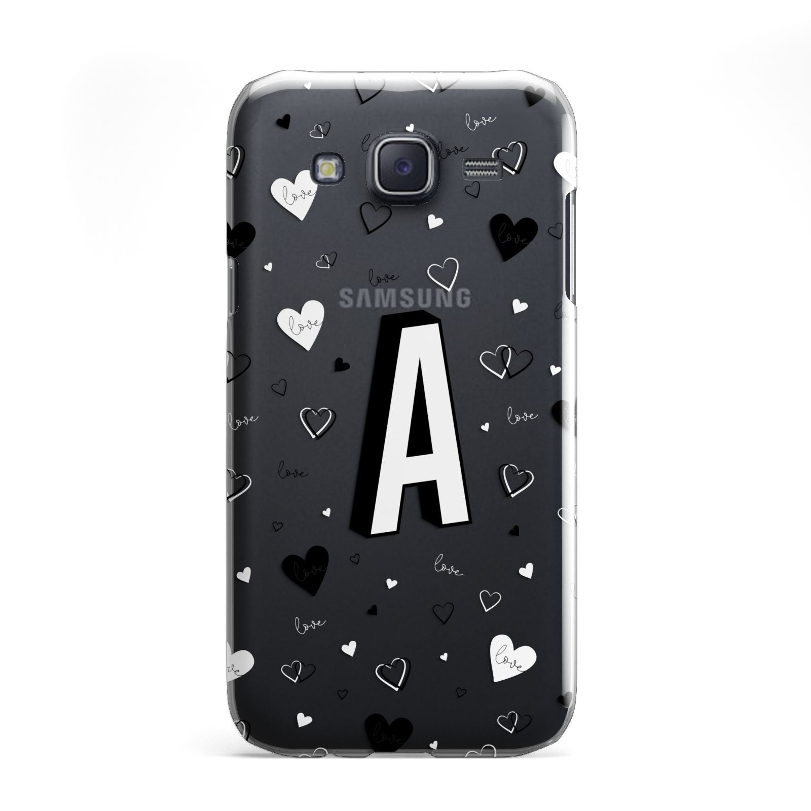 Personalised Love Alphabet Samsung Galaxy J5 Case