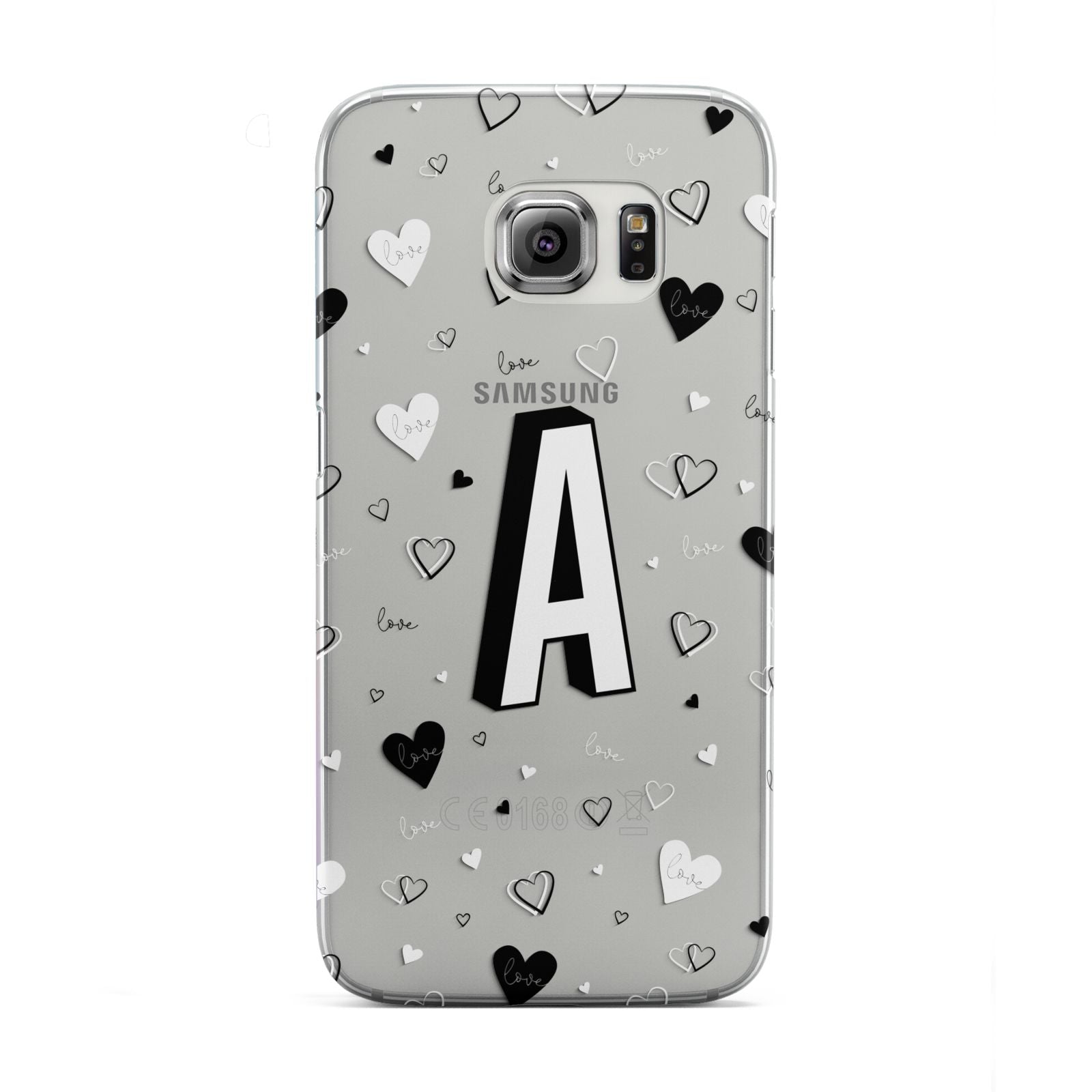 Personalised Love Alphabet Samsung Galaxy S6 Edge Case