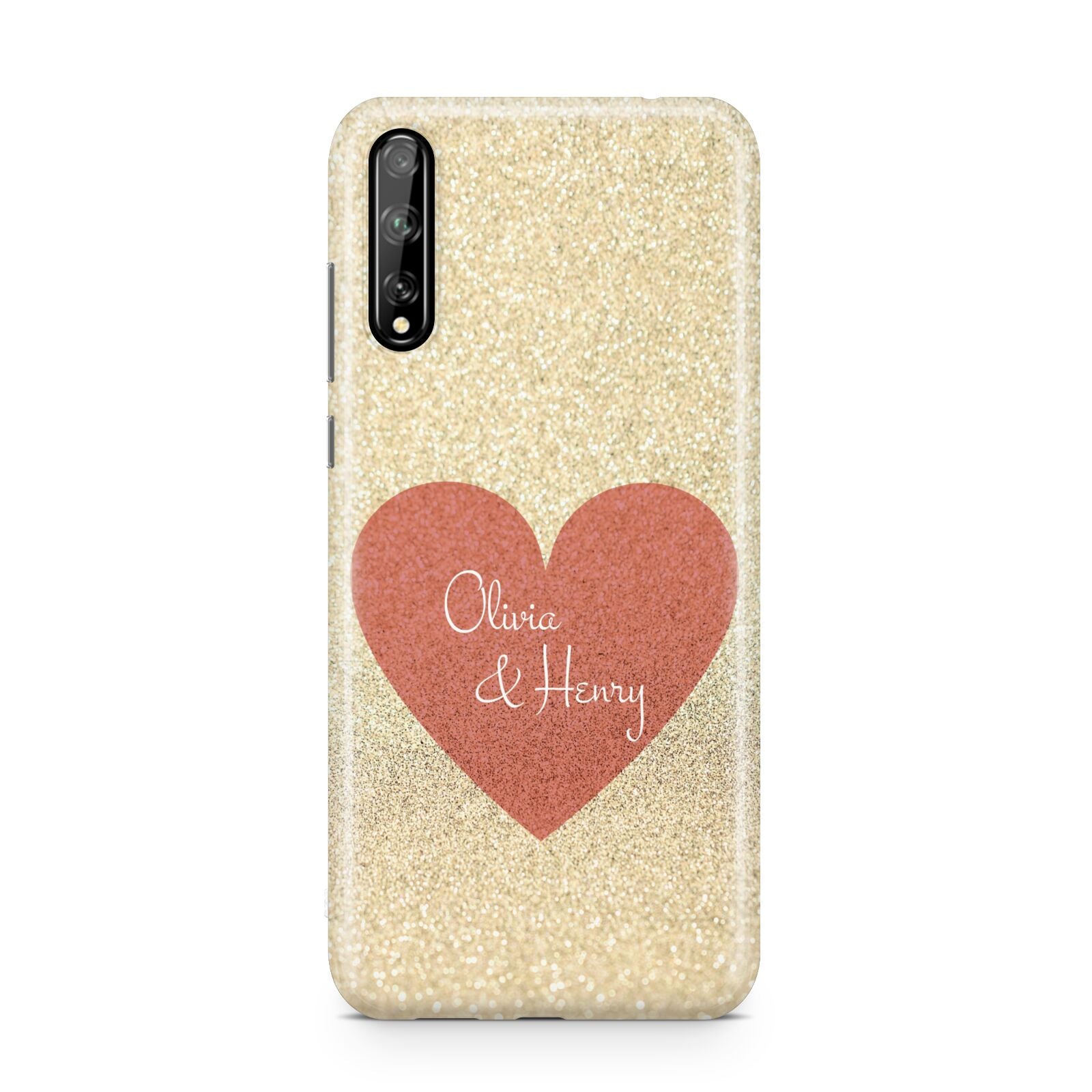 Personalised Love Heart Huawei Enjoy 10s Phone Case