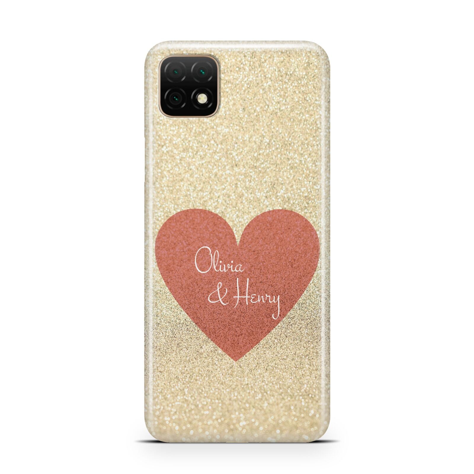 Personalised Love Heart Huawei Enjoy 20 Phone Case