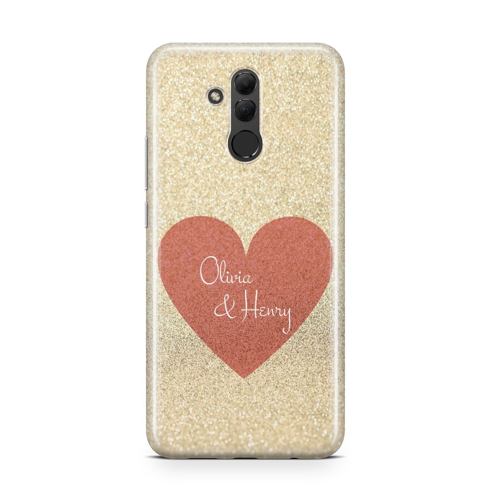 Personalised Love Heart Huawei Mate 20 Lite